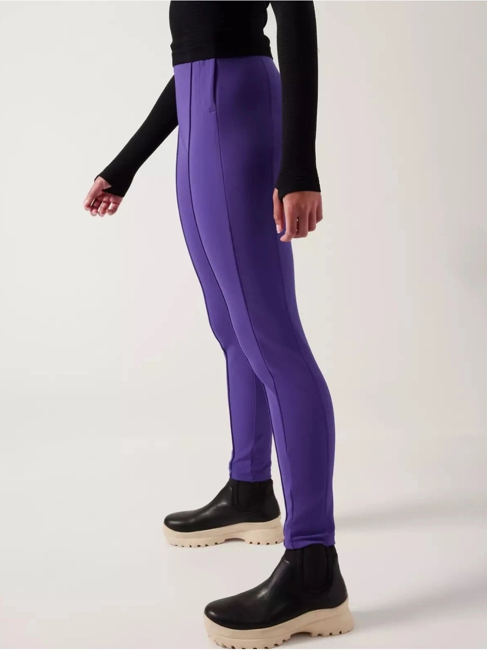Athleta Violet Glacier Snow Skinny Pants